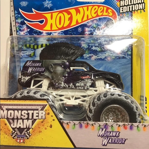 Hot Wheels special holiday edition Monster Jam- Mohawk Warrior - Picture 2 of 5